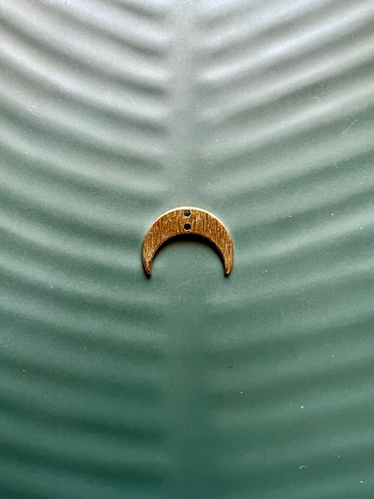 6pcs Brass Moon Connectors