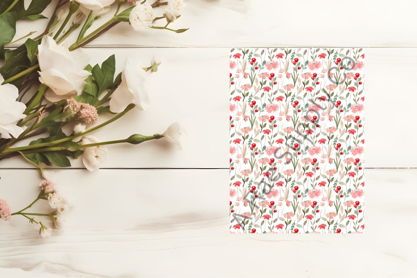 Floral Transfer Papers 2