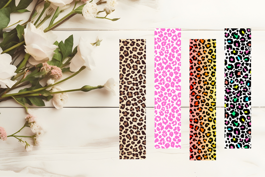 Leopard Print Image Transfer Papers