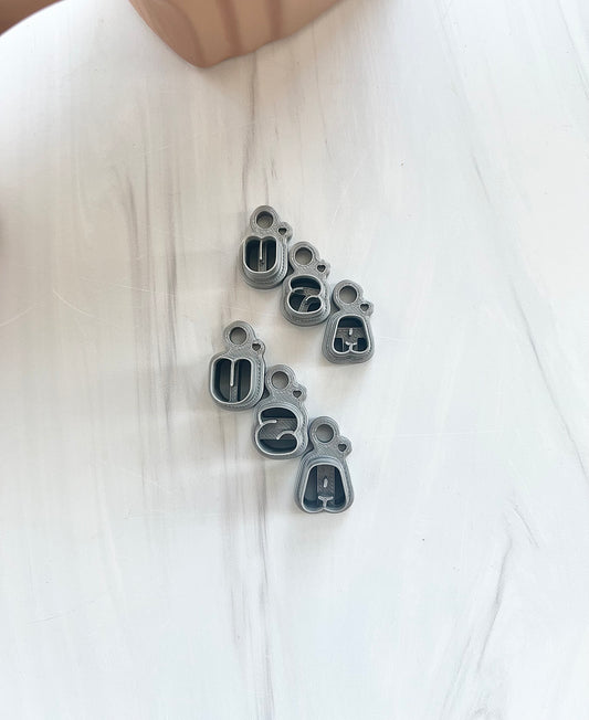 USA Bubble Letter Cutter Set