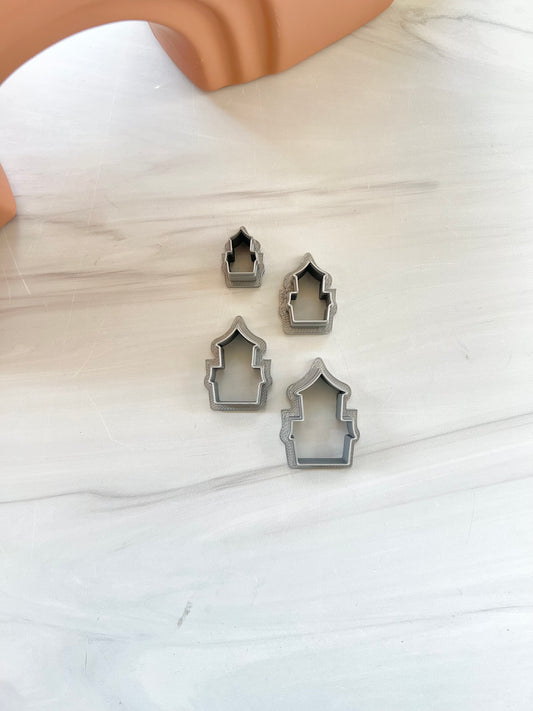 Haunted House Outline Cutter