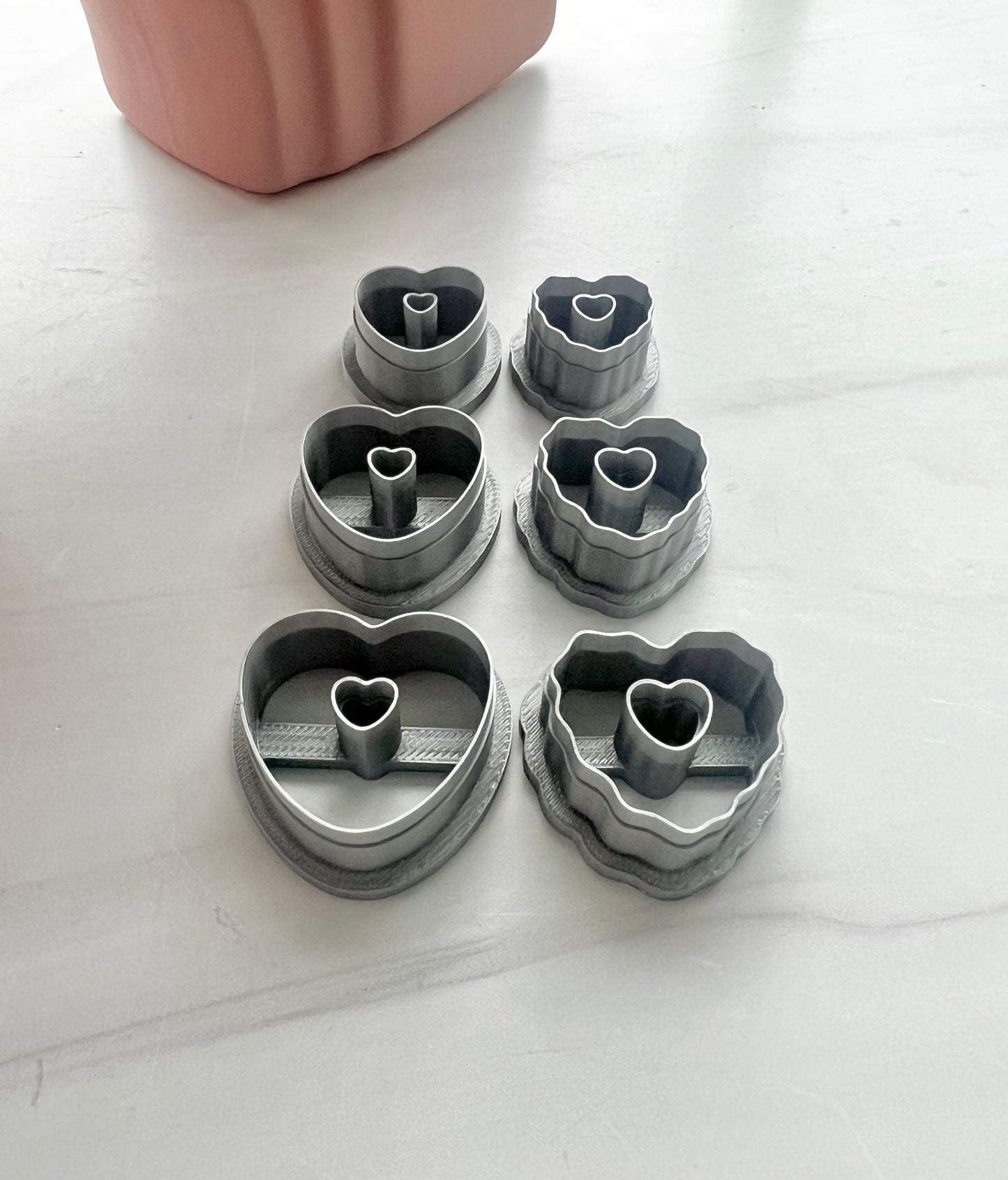 Heart Donut with Icing Cutter Set