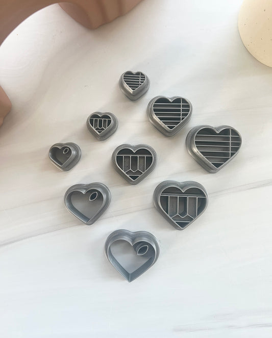 School Heart Cutter Set