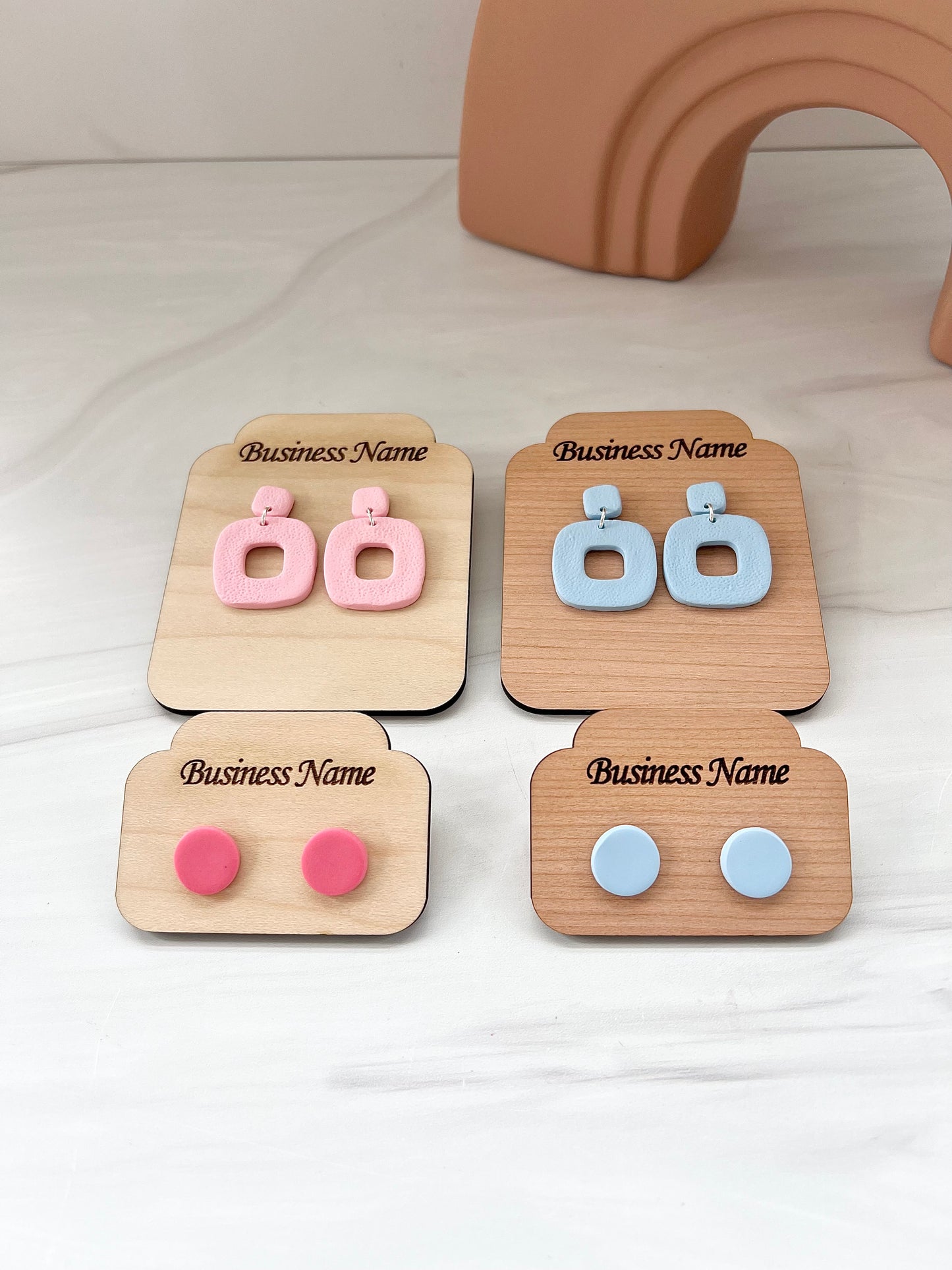 Customizable Earring Display Plates