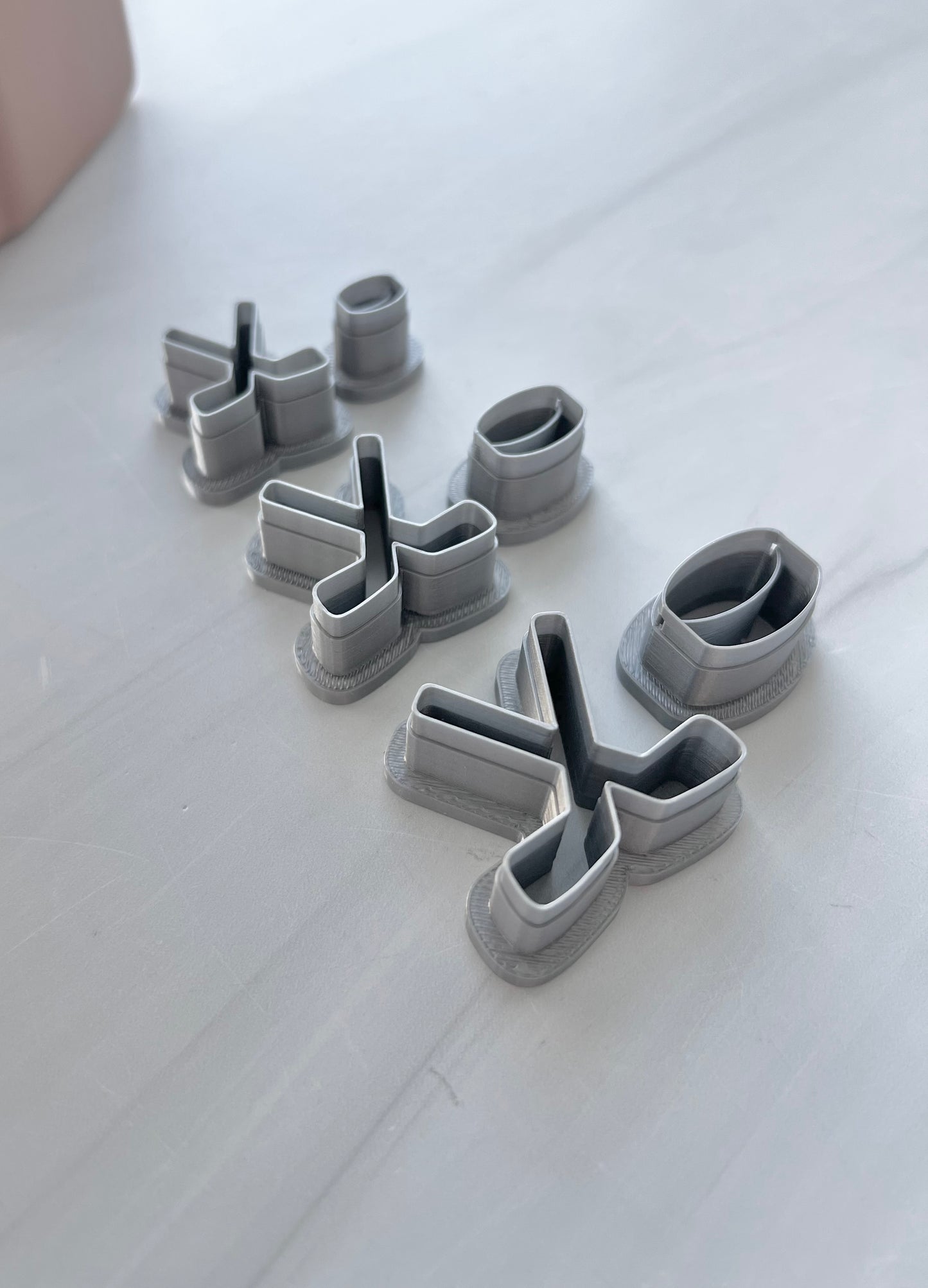 Hockey Sticks and Puck Cutter Set