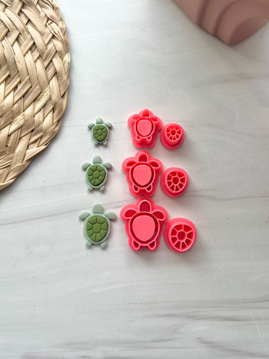 Turtle with Separate Shell Cutter Set