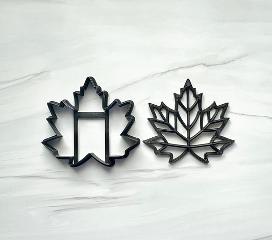 Maple Leaf Trinket Dish with Embossment