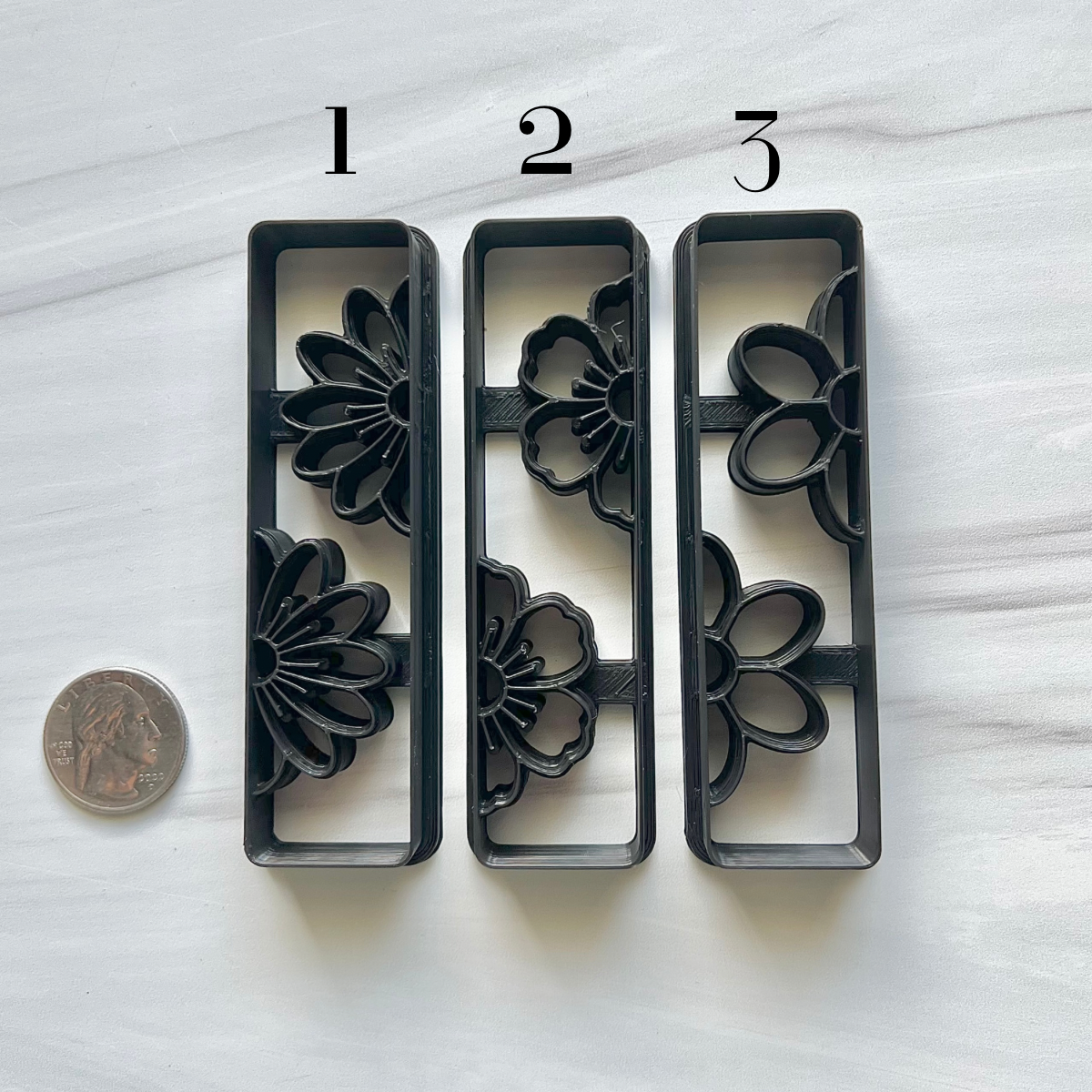 Floral Bookmark Cutters