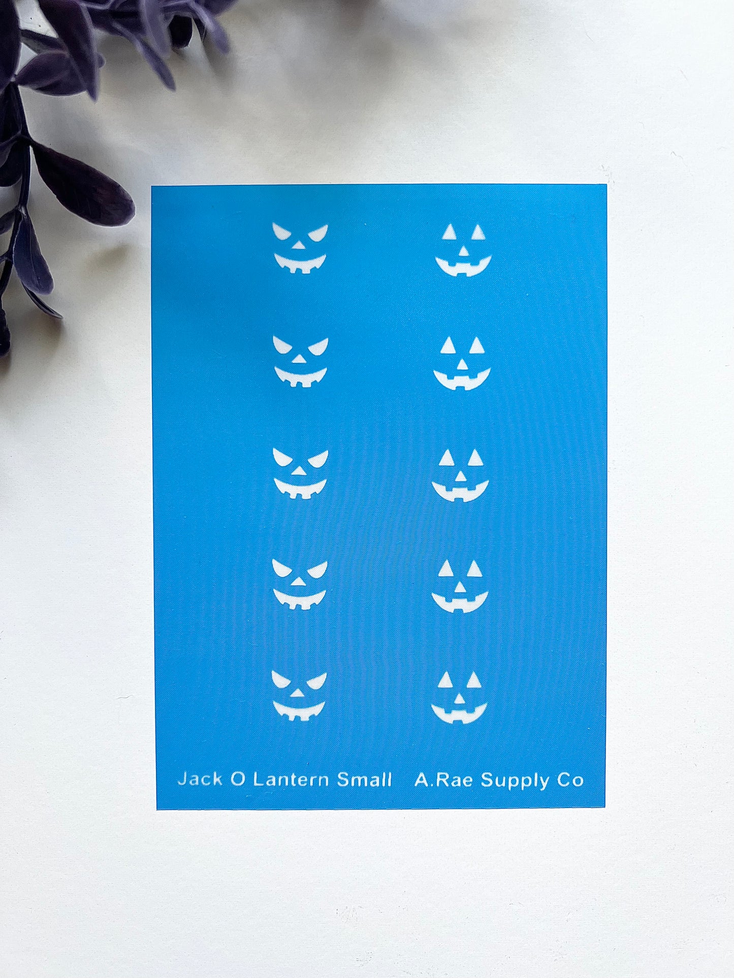 Jack O’ Lantern Pumpkin Cutter and Face Silkscreen Set