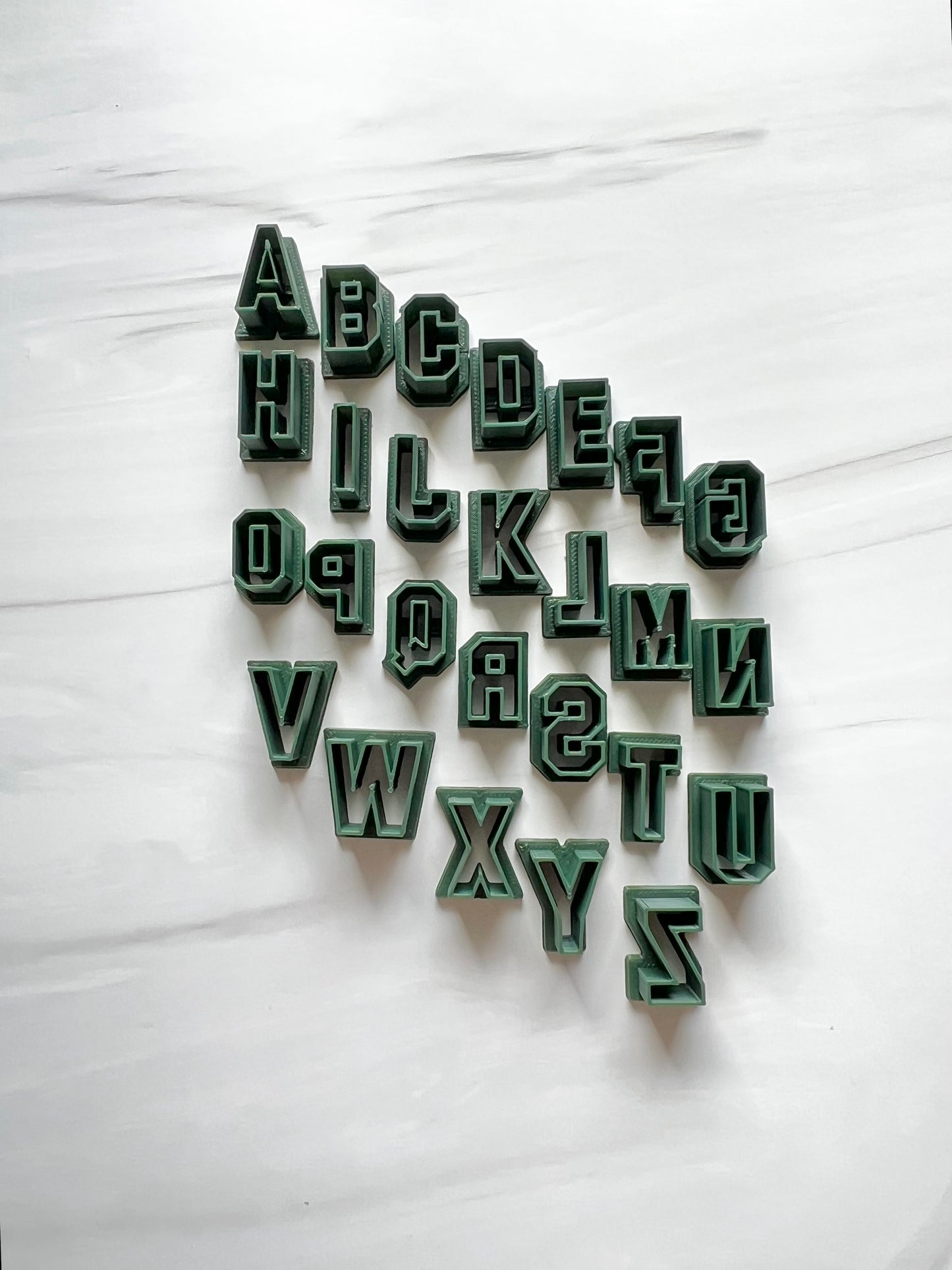 Block Alphabet Letter Cutters