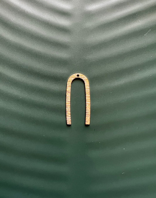 6pcs Brass Textured Arches