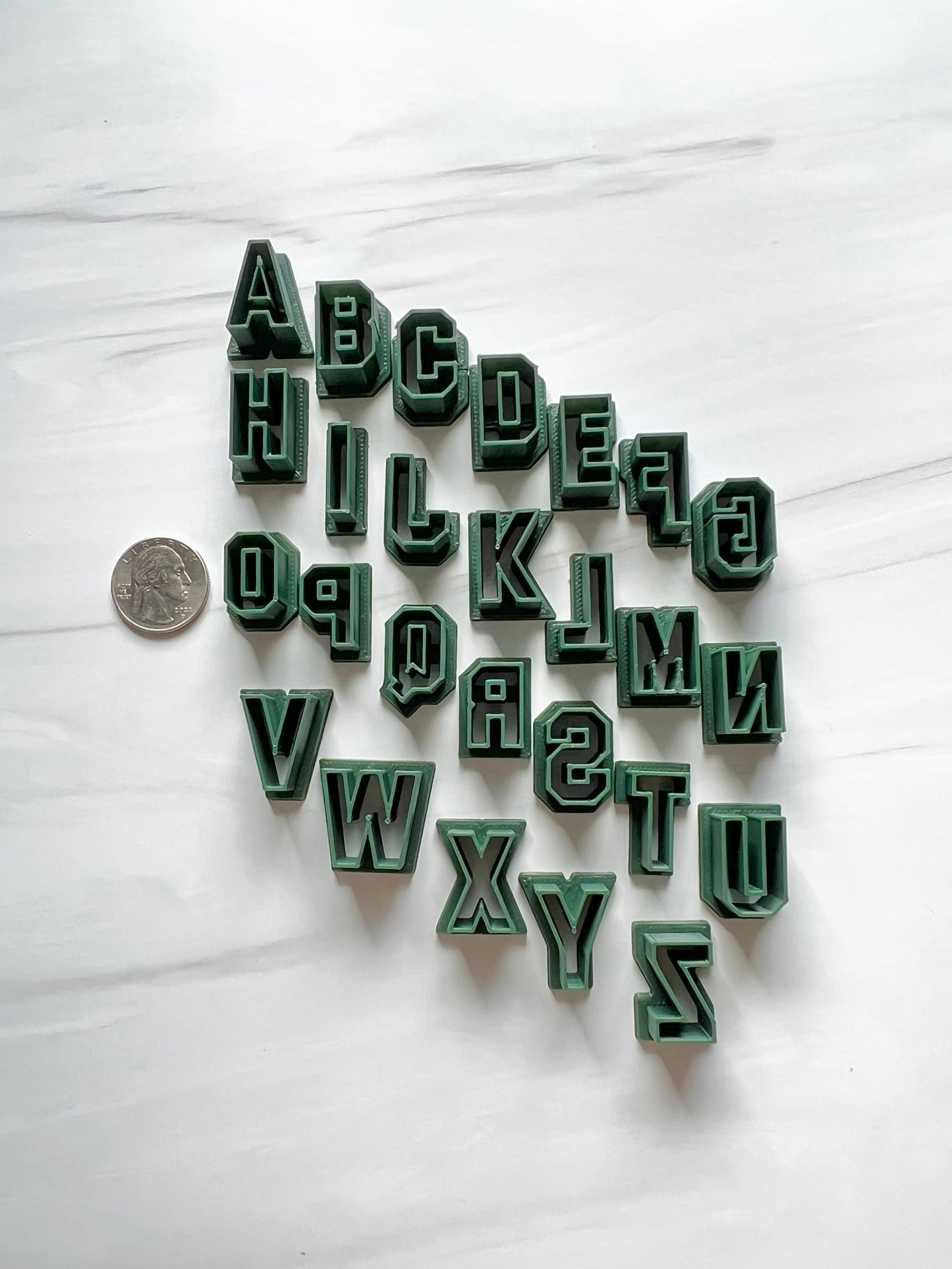 Block Alphabet Letter Cutters