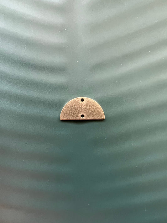 6pcs Brass Semicircle Connectors